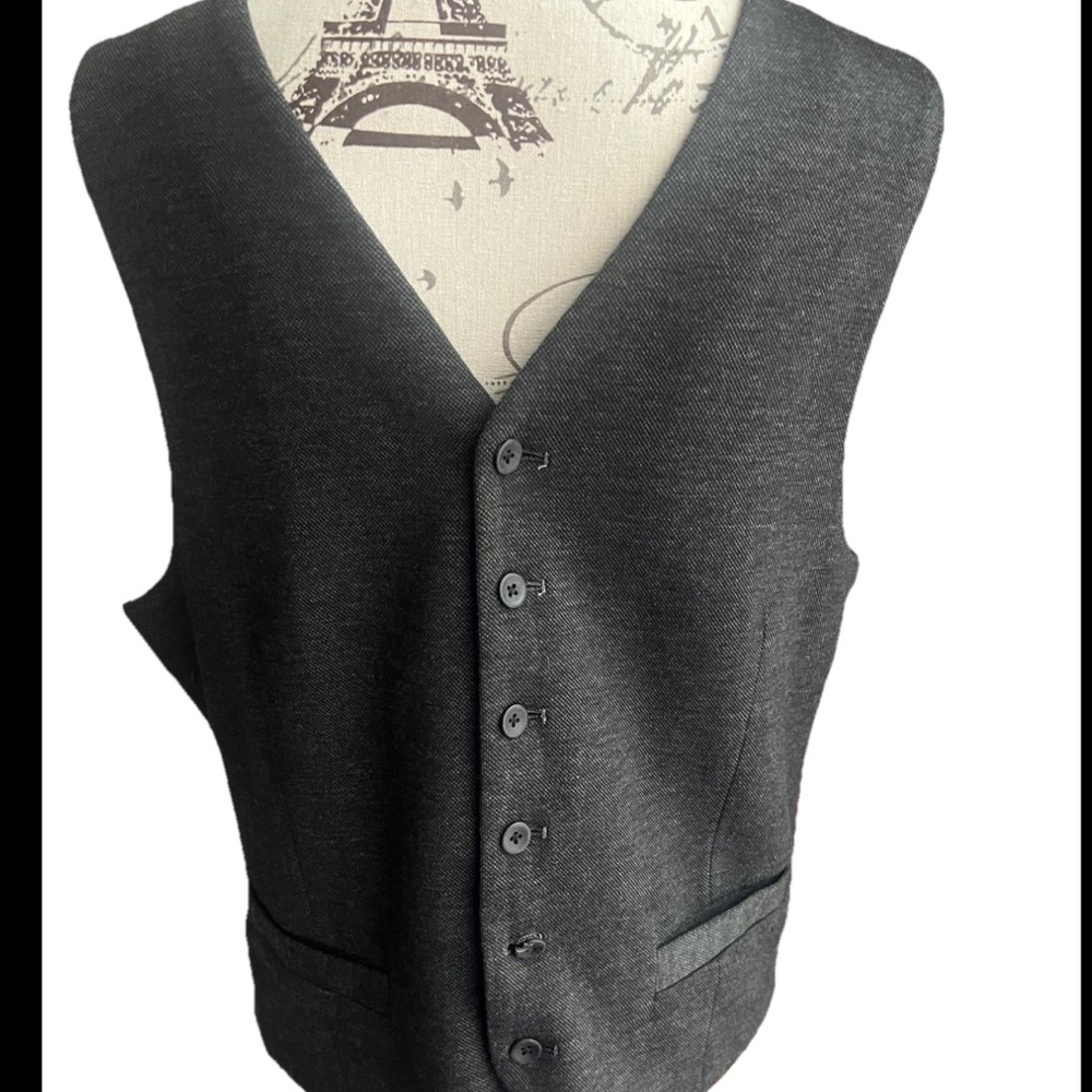 Joseph Abboud Gray Vest Waistcoat Men’s Size Large